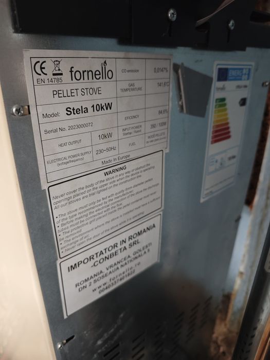 Centrala pe peleți Stella 10 kW – eficientă și economică