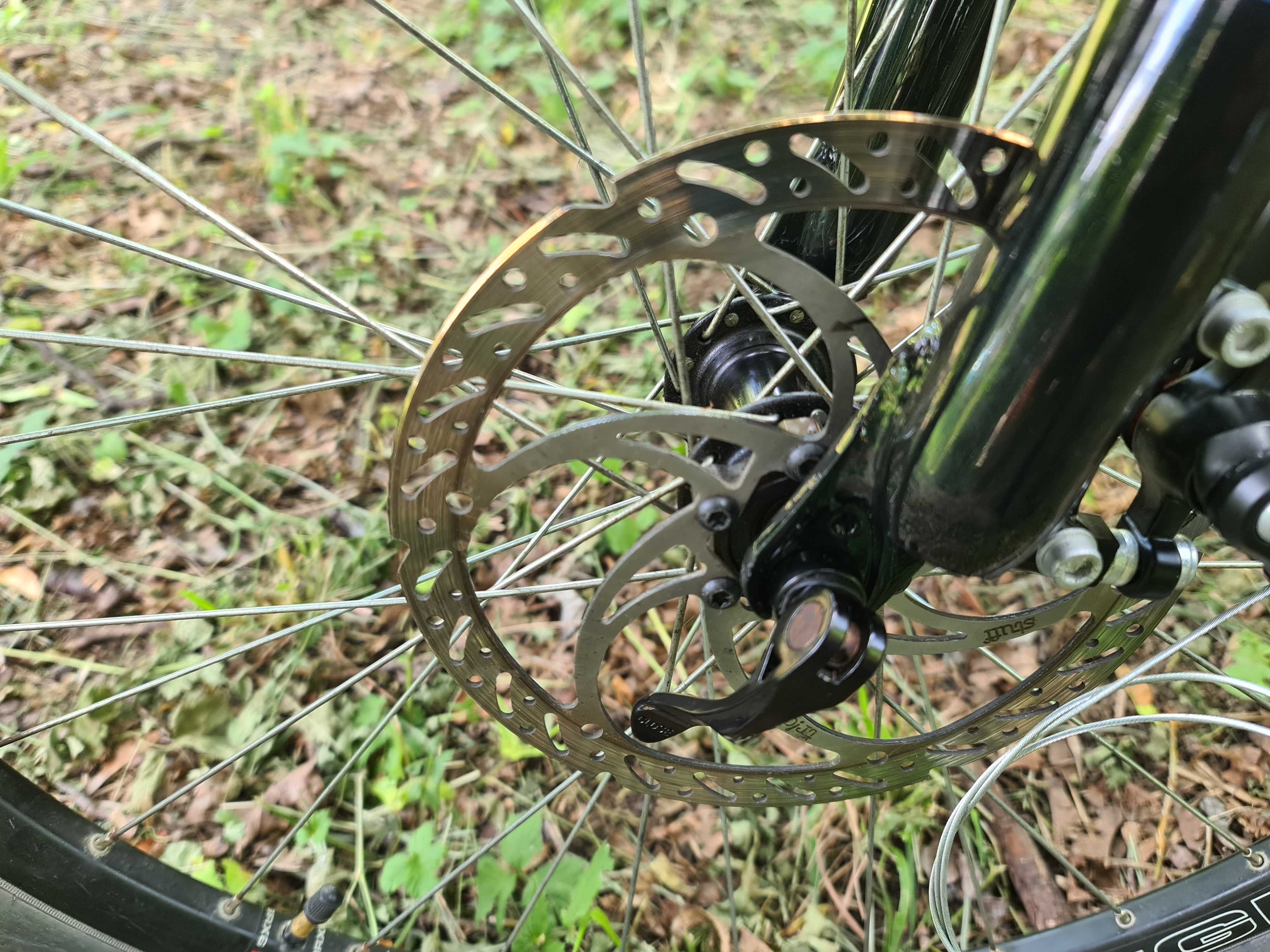 Детско алуминиево колело Scott с дискови спирачки Shimano Deore SLX