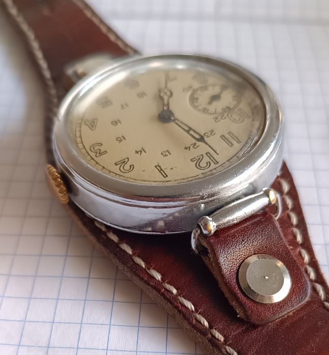Старинные командирские часы Кировский мчз 40-50е годы