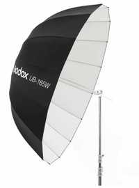Godox UB-165W Umbrela Parabolica Alb +Difuzie  + menghina rotativa