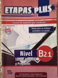 Etapas plus B 2.1 ниво учебник Испански език