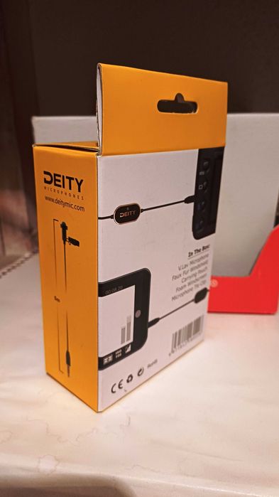 Microfon lavalieră Deity V.LAV 5m – desigilat, nefolosit + husă