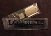 Curea piele ceas Longines 21/18mm neagra/maro