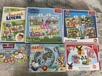 Set jocuri educative copii puzzle Noriel