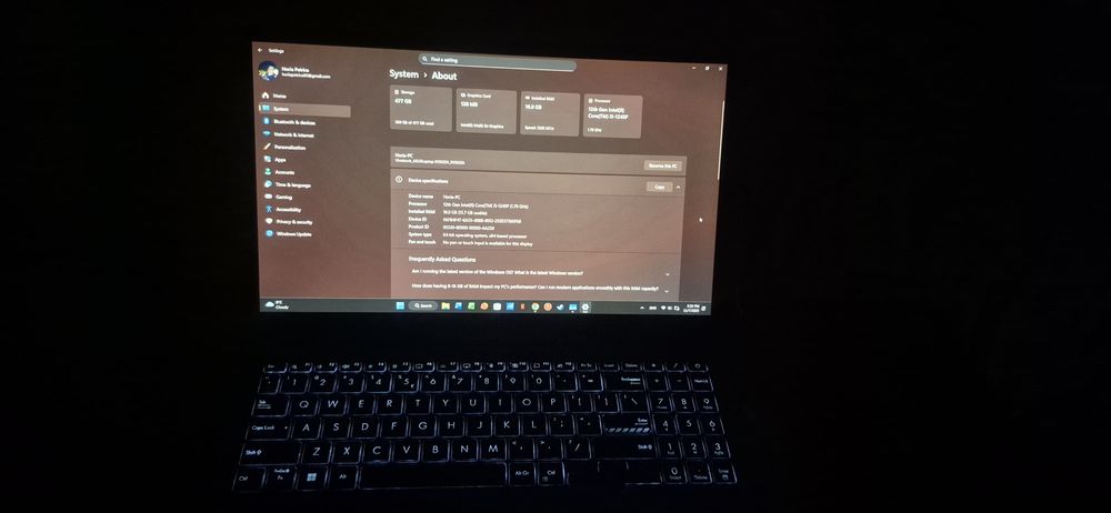 Laptop Asus vivobook 15