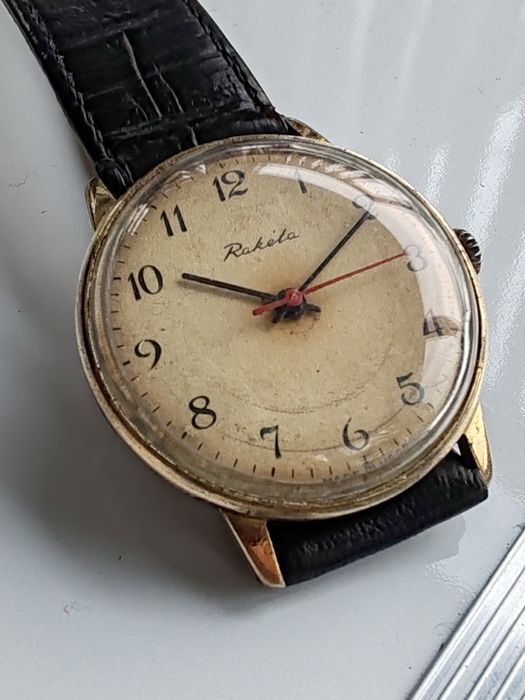 Ceas Raketa Mecanic URSS Funcționează excelent!