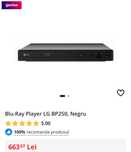 Blu-Ray DVD Player LG BP250, Negru
