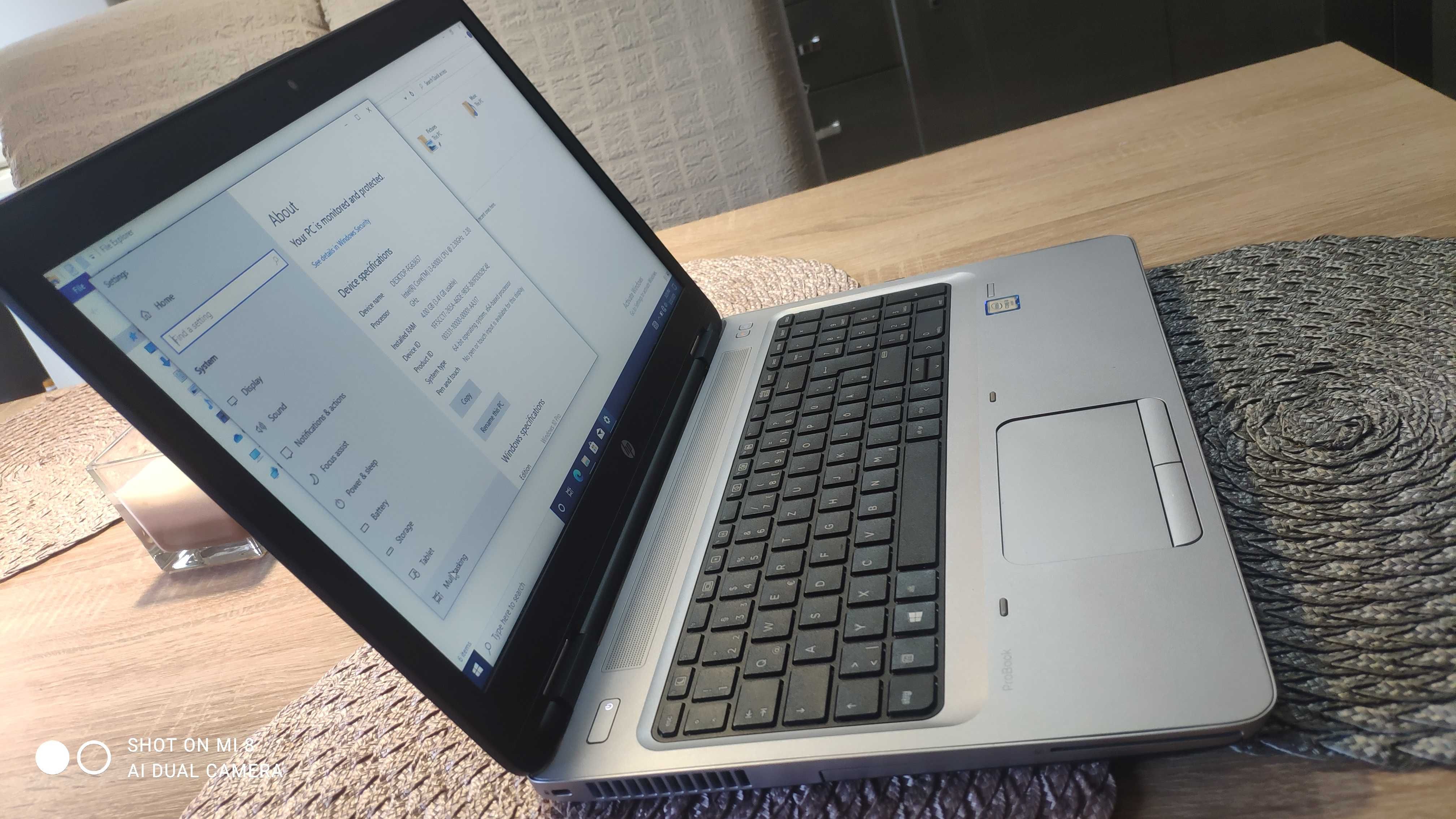 15.6" Laptop HP ProBook 650 G2 Лаптоп HDD 500GB, RAM 4GB