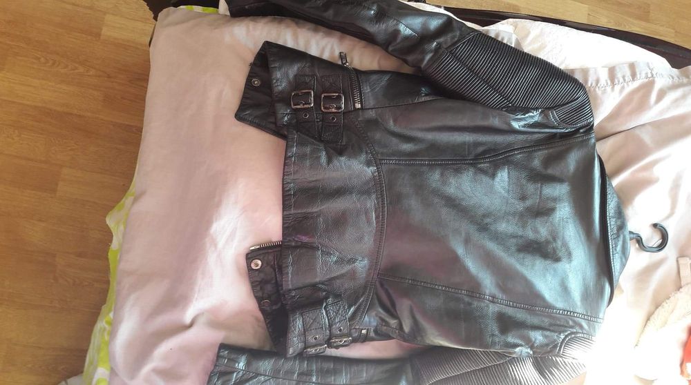 Дамско кожено яке хс естествена кожа Mubaa