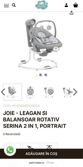 Leagan si balansoar JOIE