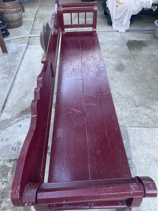 Dulap vechi traditional / Banca lavita rustica