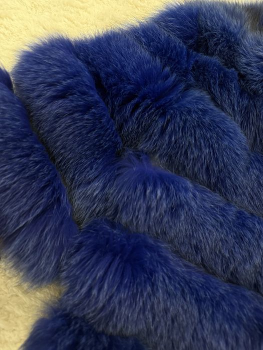 Палто лисица естествен косъм