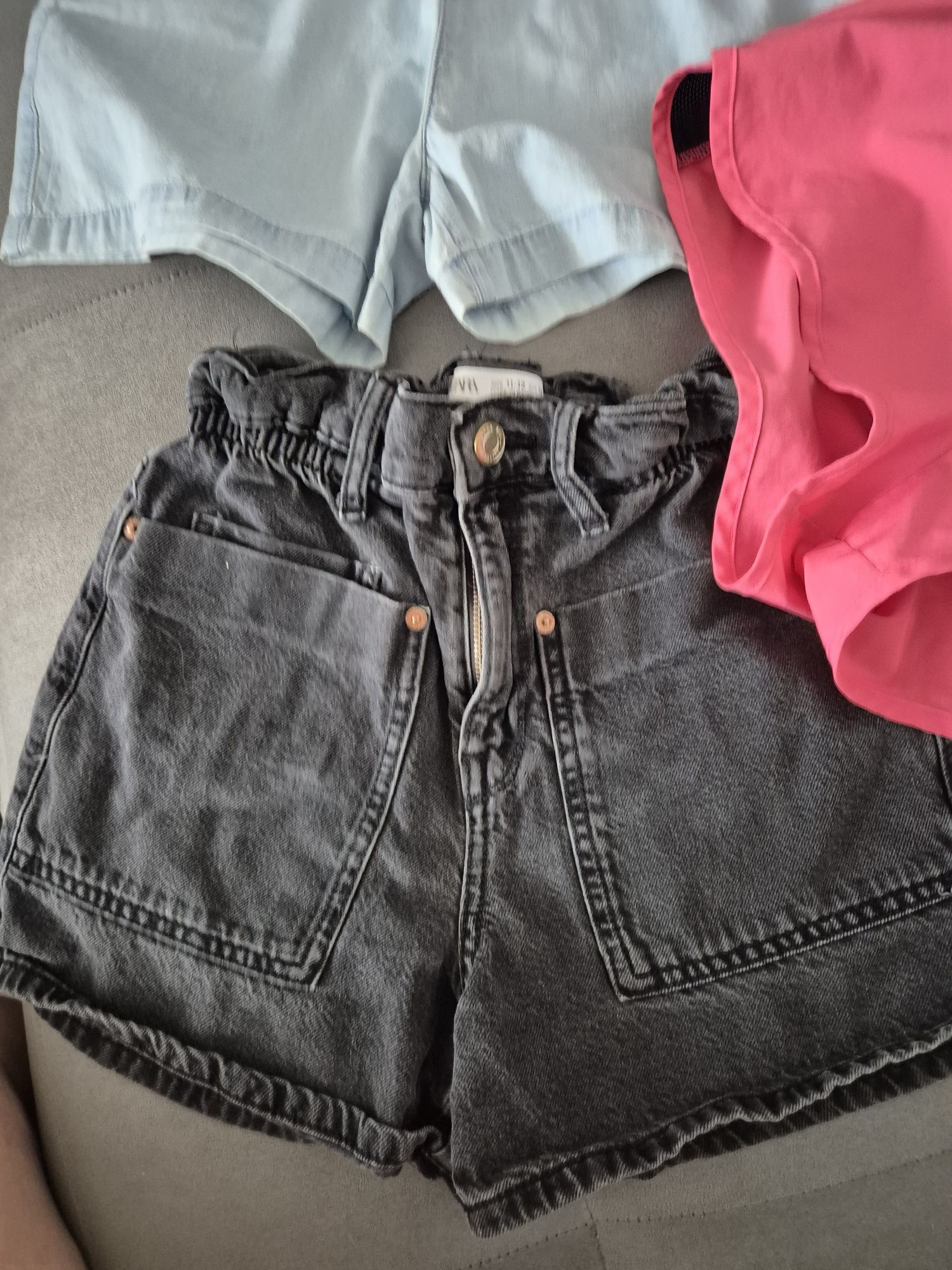 Три чифта къси панталонки ръст 152см Nike Zara Only