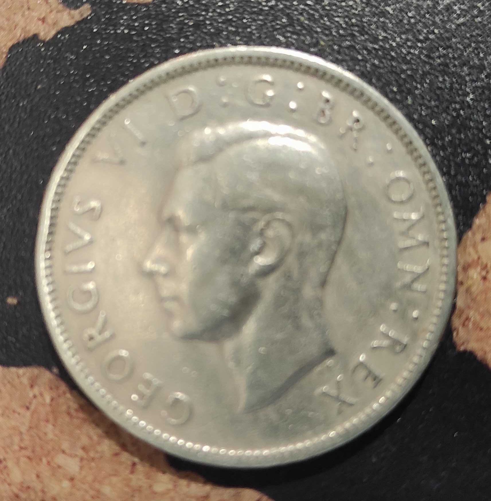 Английски монети - 3 бр. (1947-1950)
