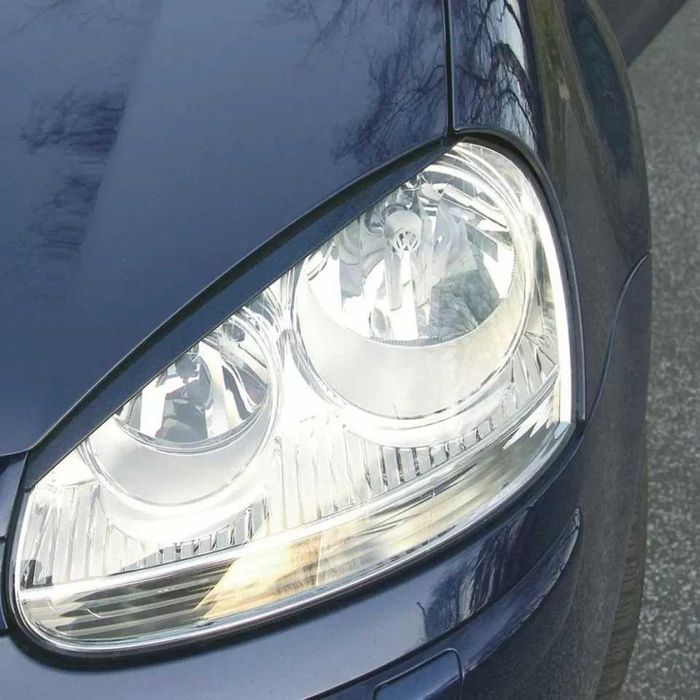 Pleoape Faruri compatibil cu VW Golf 5 V 2003-2009 ,negru,plastic