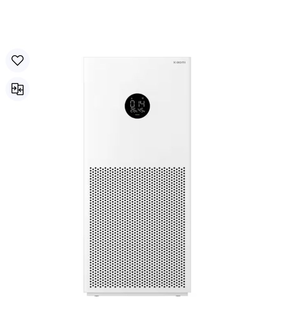 Purificator aer XIAOMI 4 Lite, 3 trepte viteza, Hepa, Wi-Fi, alb