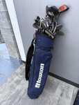 Set 25 crose de golf cu geanta si mingii