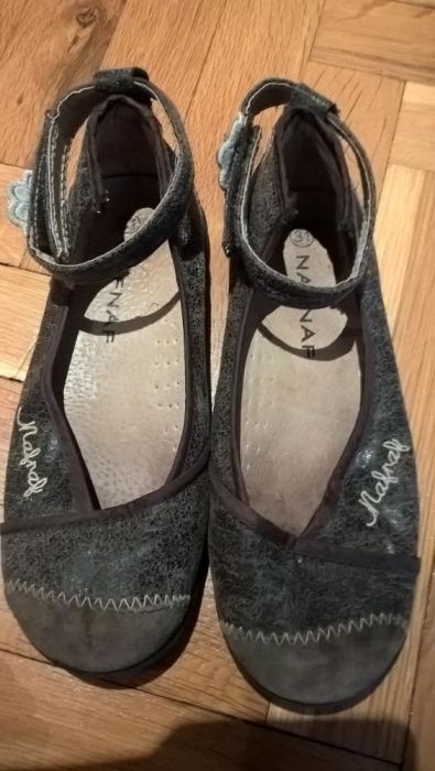 Гумени ботуши и обувки/балеринки от естествена кожа 31 номер