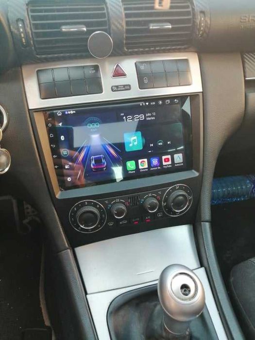 1-8GB Navigatie GPS Android Mercedes C Class W203 W209 CLK CarPlay