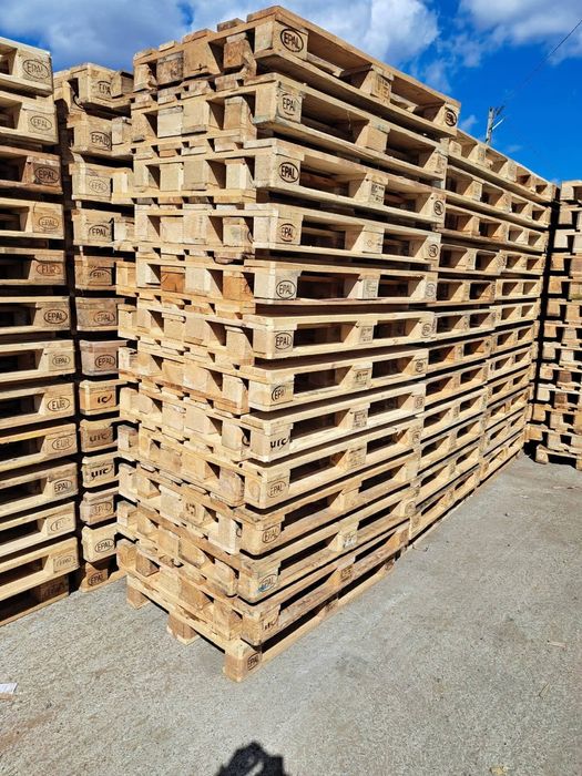 Vând paleti lemn euro si non euro 1200×100 , 800×1200