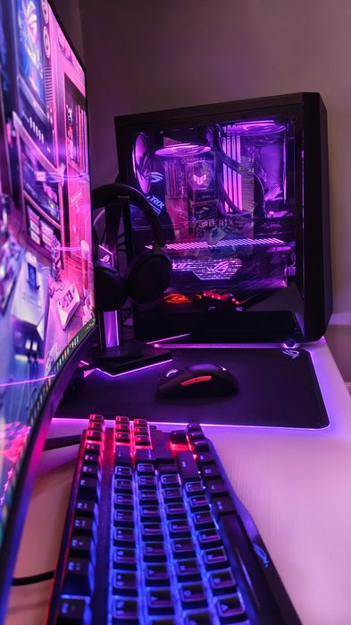 Настолен компютър ASUS ROG i5-11600K/32GB/RTX 3070 +МОНИТОР