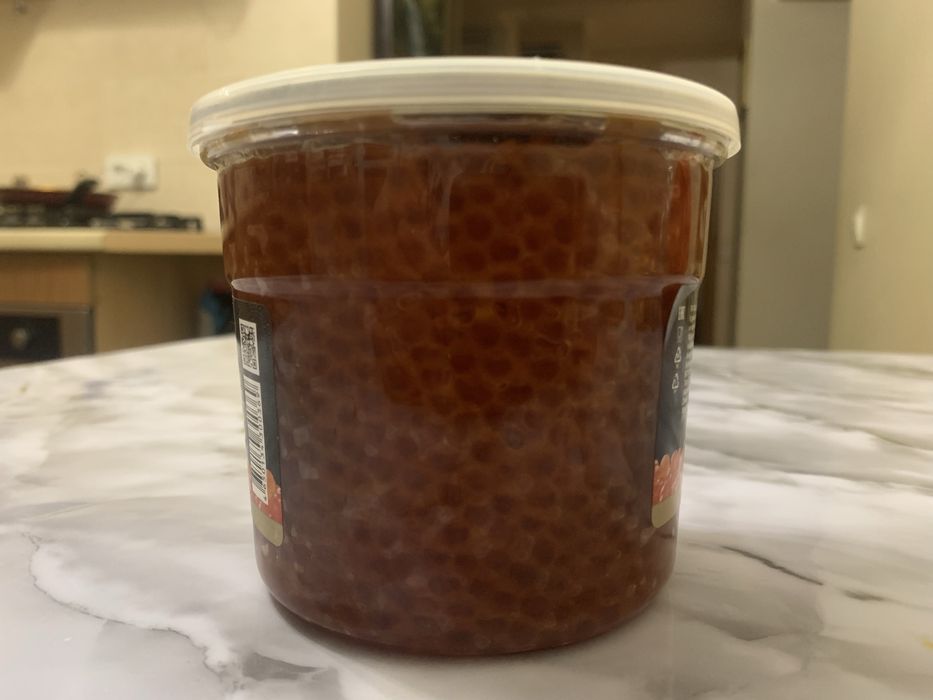 Икра горбуши натуральная