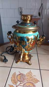 Samovar emailat vintage