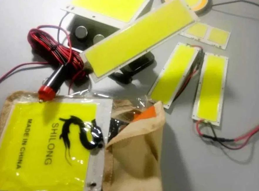 Led светильник свето-диод на 12v в палатку для машины на отдых