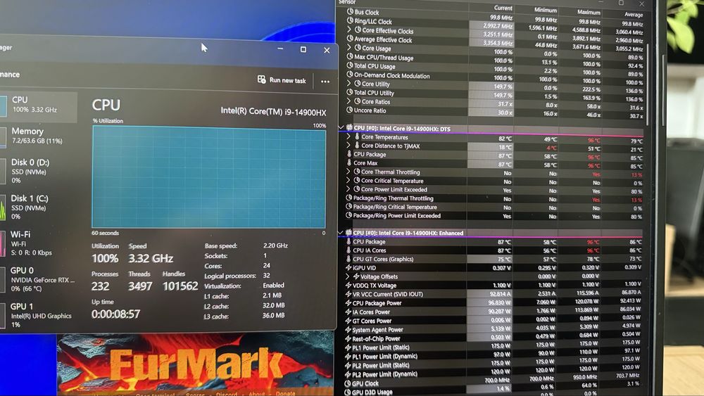 Laptop Asus Rog Strix Scar 18 model 2024 cu RTX 4080