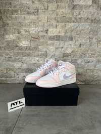 Air Jordan 1 Mid Pink Wash