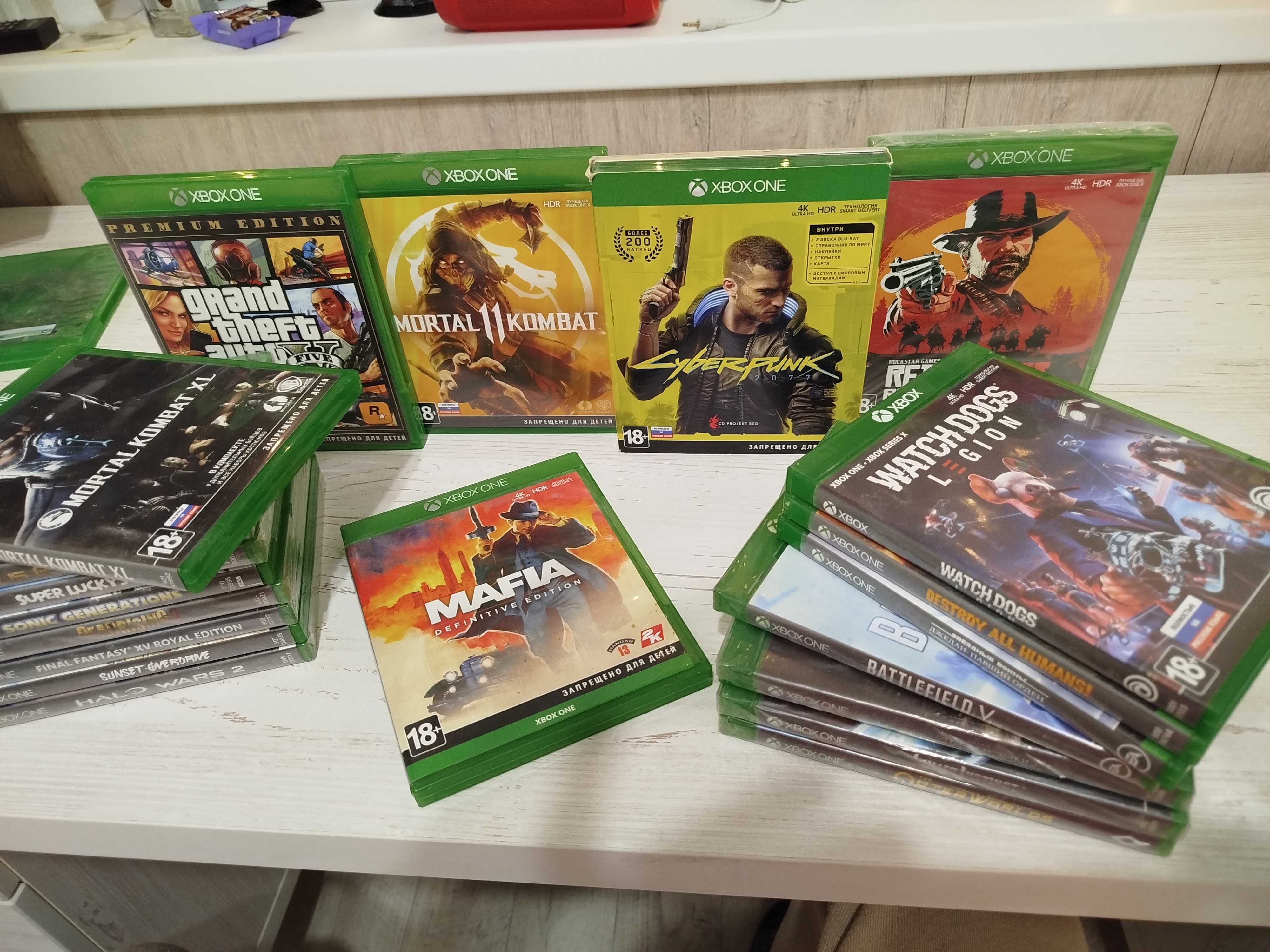 Xbox Series X игры Xbox ONE диски
