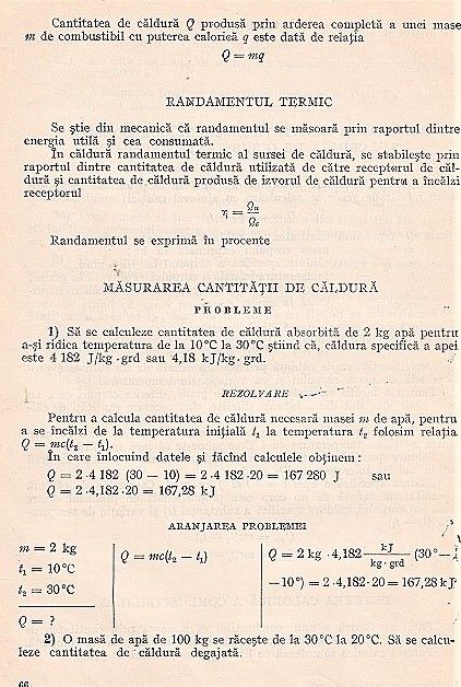 Culegere de probleme de fizica pentru scoala generala Vintila 1969