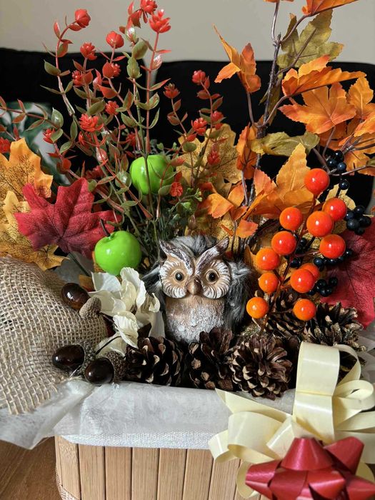 Страхотен есенен сувенир за подарък с бухалче