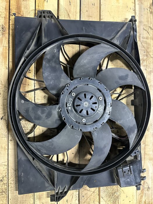 W221 600watt вентилятор охлаждения электровинт авторазбор мерседес бу