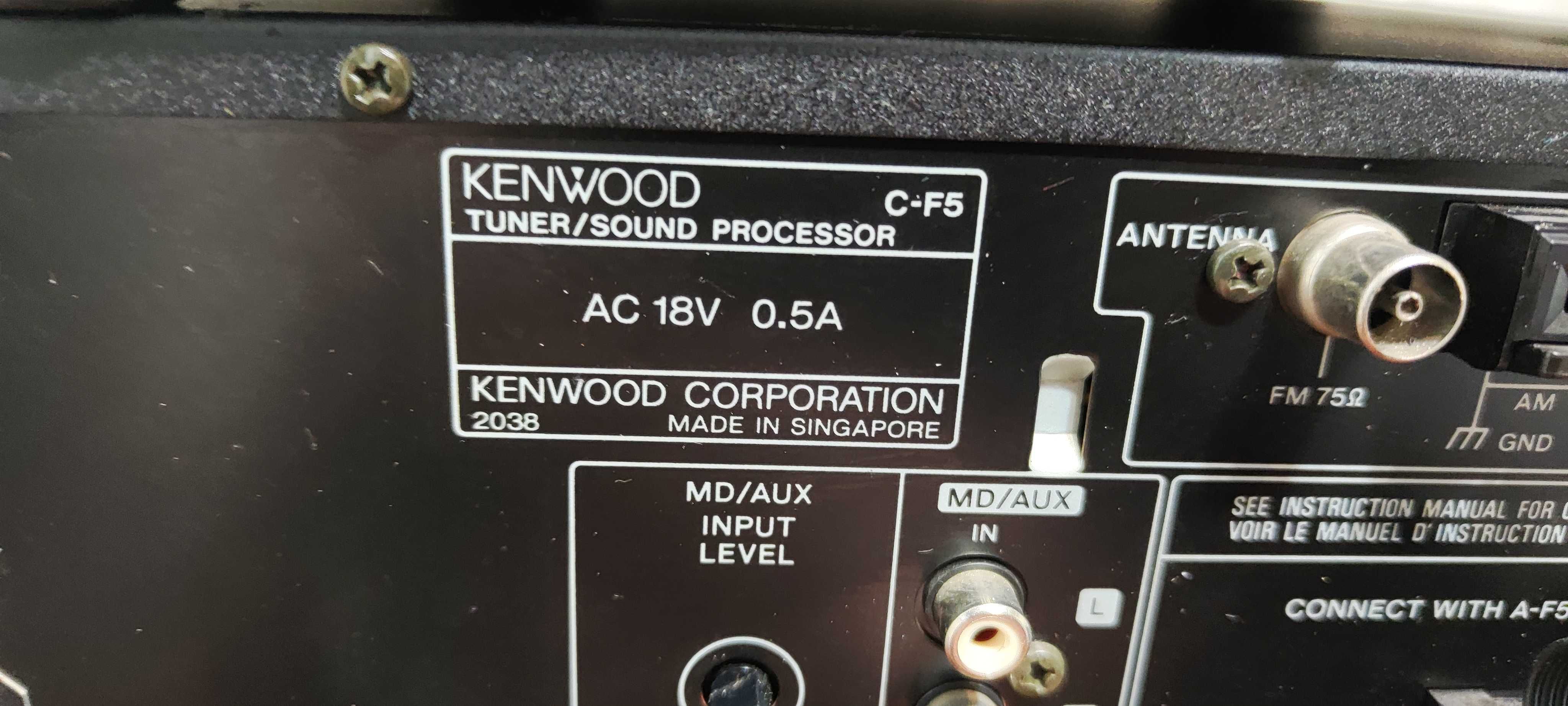 Amplificator Kenwood A-F5 Tuner / Procesor Kenwood C-F5 Linie Audio