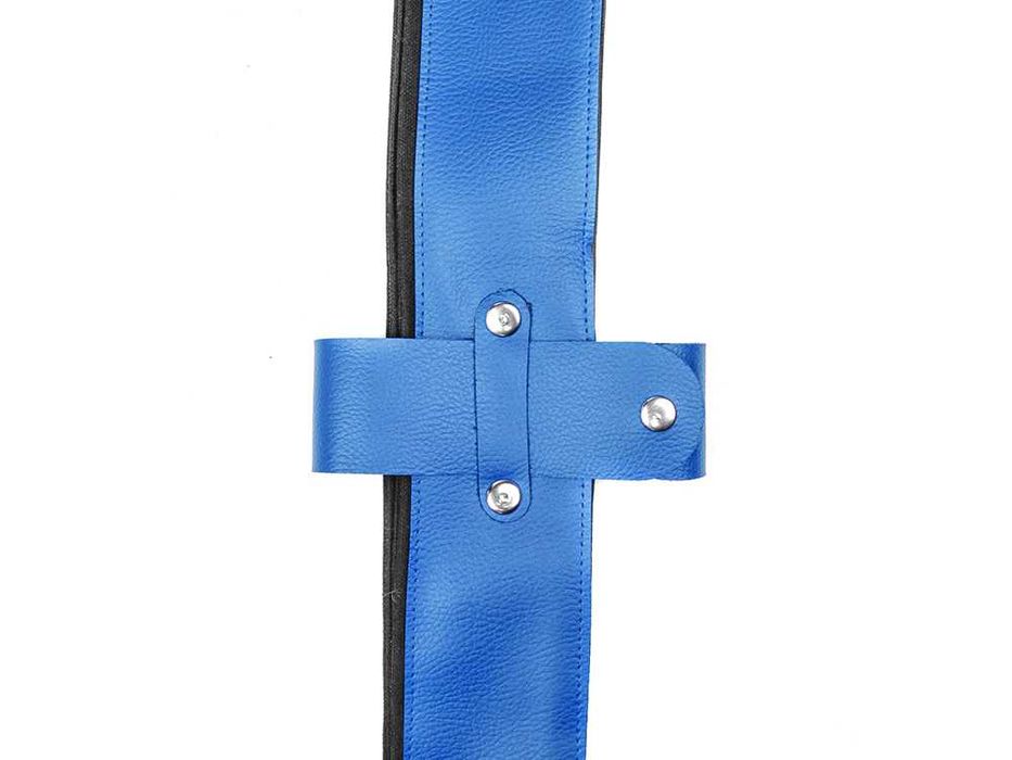 Perdele pentru camion, 4 piese / negru + albastru