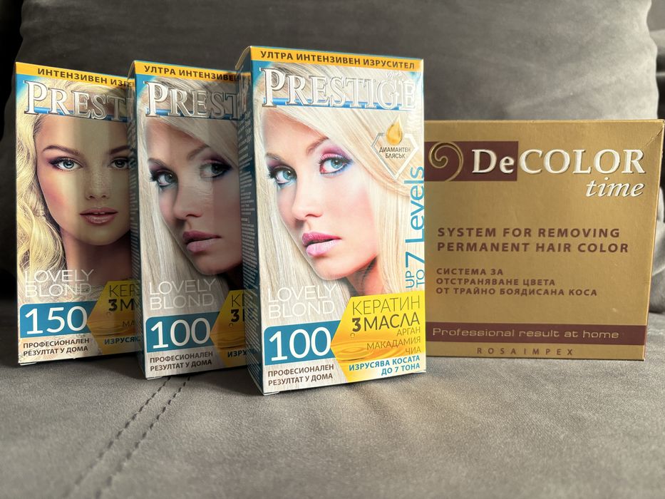 Продукти за изсветляване на коса