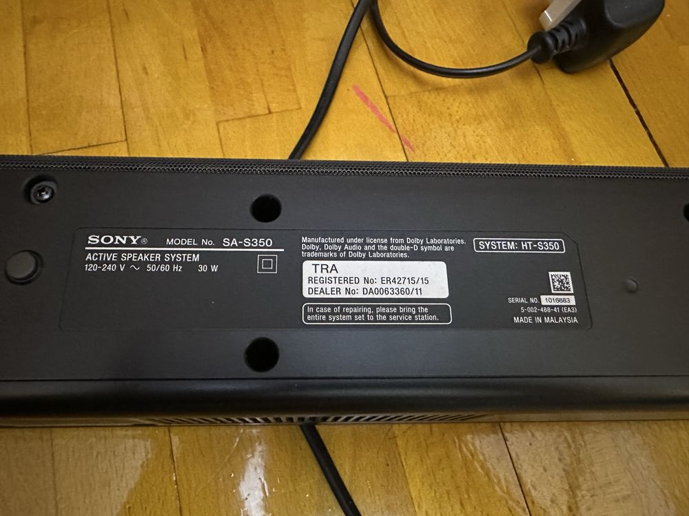 Акустическую систему Sony
