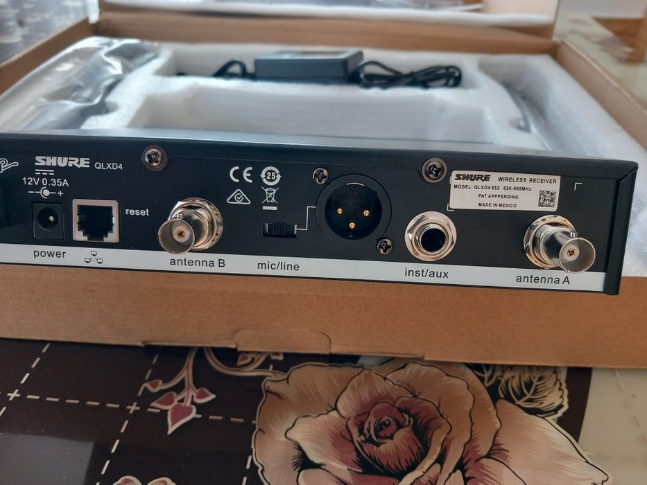 Microfon fără fir QLXD4 BETA 58A clonă