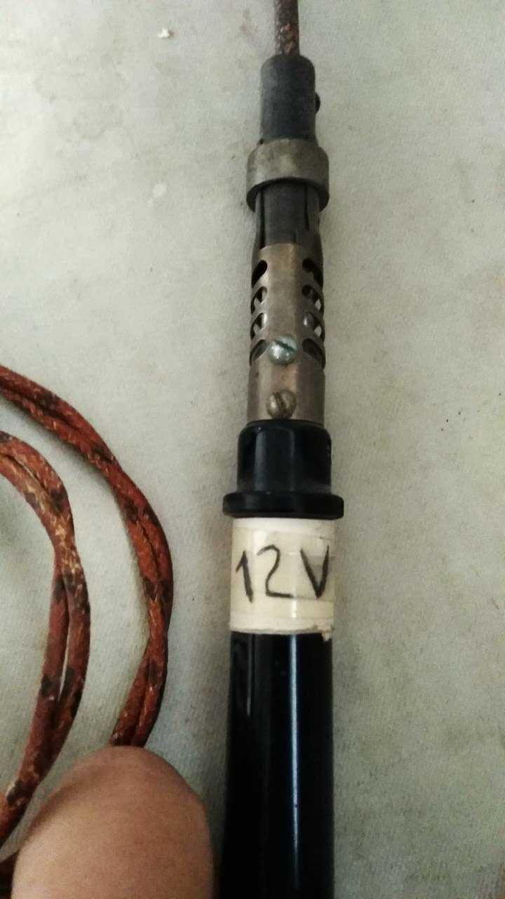 Паяльник на 12 вольт.ссср