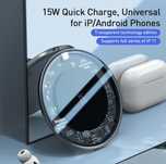 Incarcator  Wireless Baseus 15W Incarcare rapida iPhone Samsung