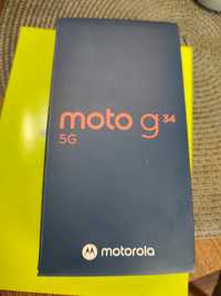 Moto G34 8/128 Charcoal Black НЕОТВОРЕН!
