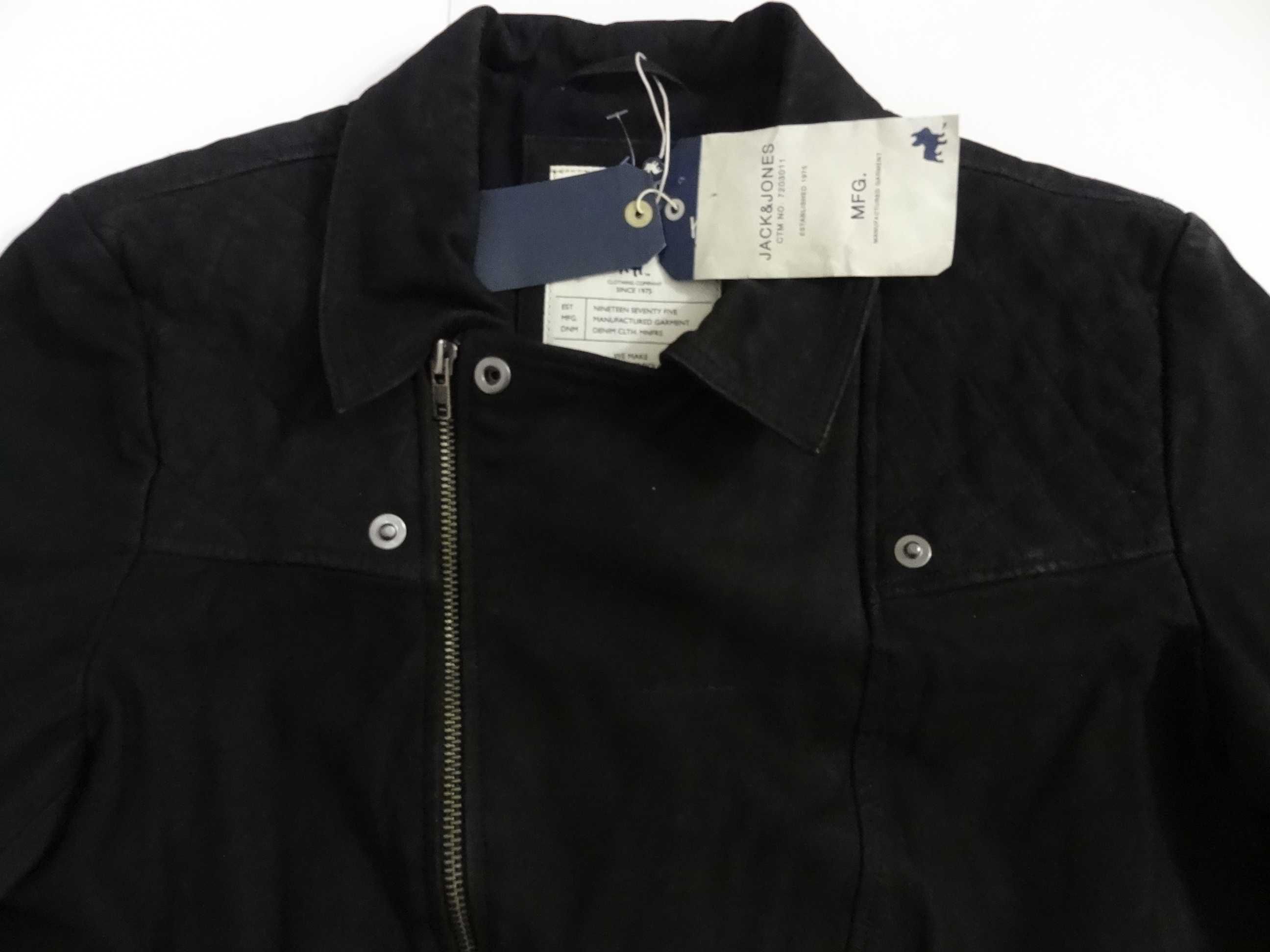 Jack & Jones,размер L,естествена кожа(набук) мъжко яке.