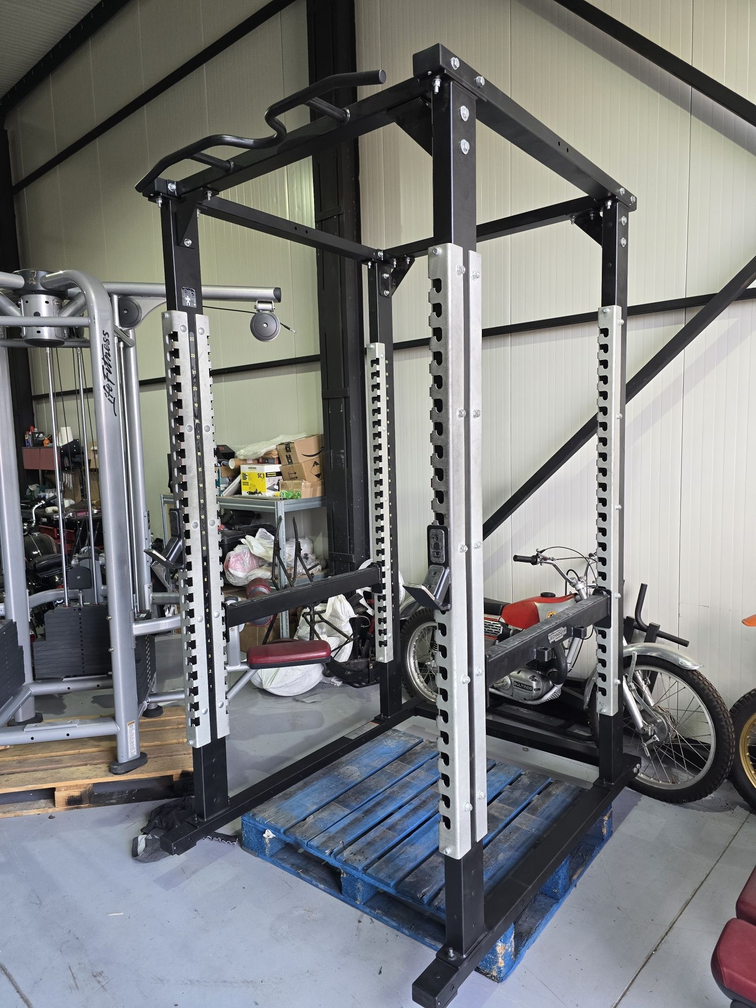 Technogym+lat full rack  техноджим клетка без драскотина