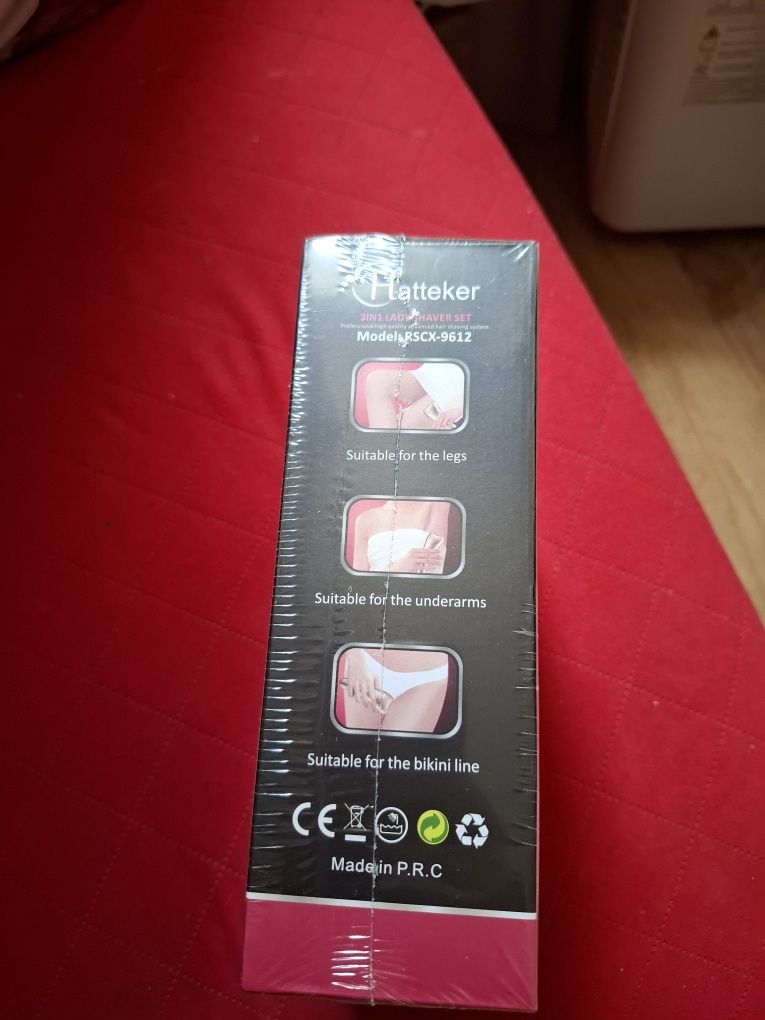 Aparat de ras electric, nou, sigilat, perfect pt o piele sanatoasa pre