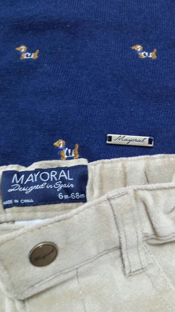 Outfit Mayoral 6m/68cm + CADOU