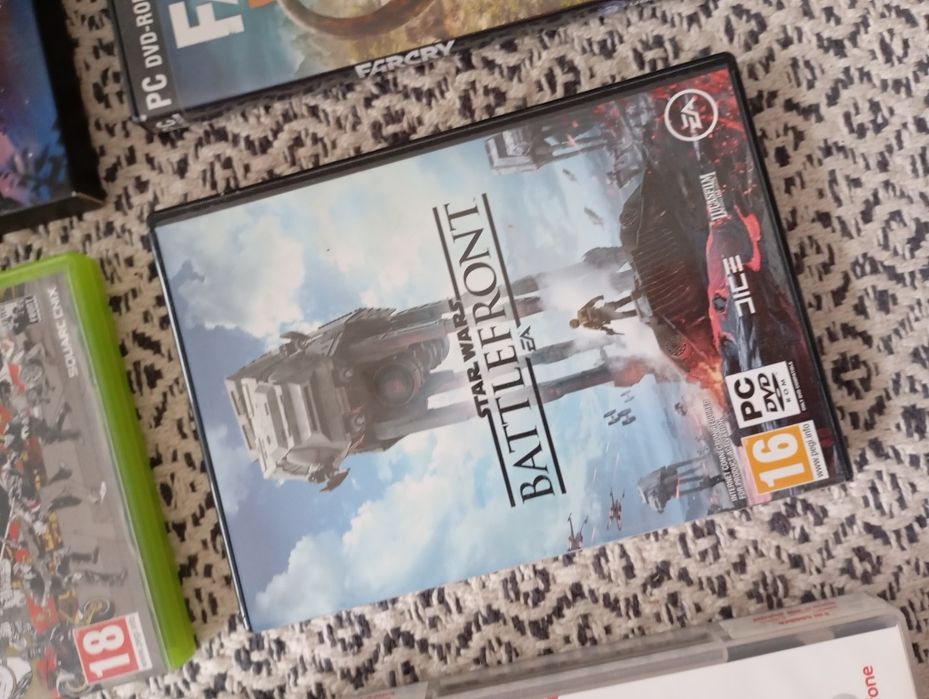 Jocuri PC Xbox 360 play station dvd games Vodafone FIFA star wars