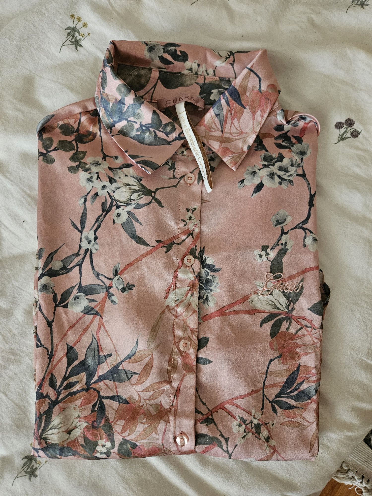 Флорална риза Guess
