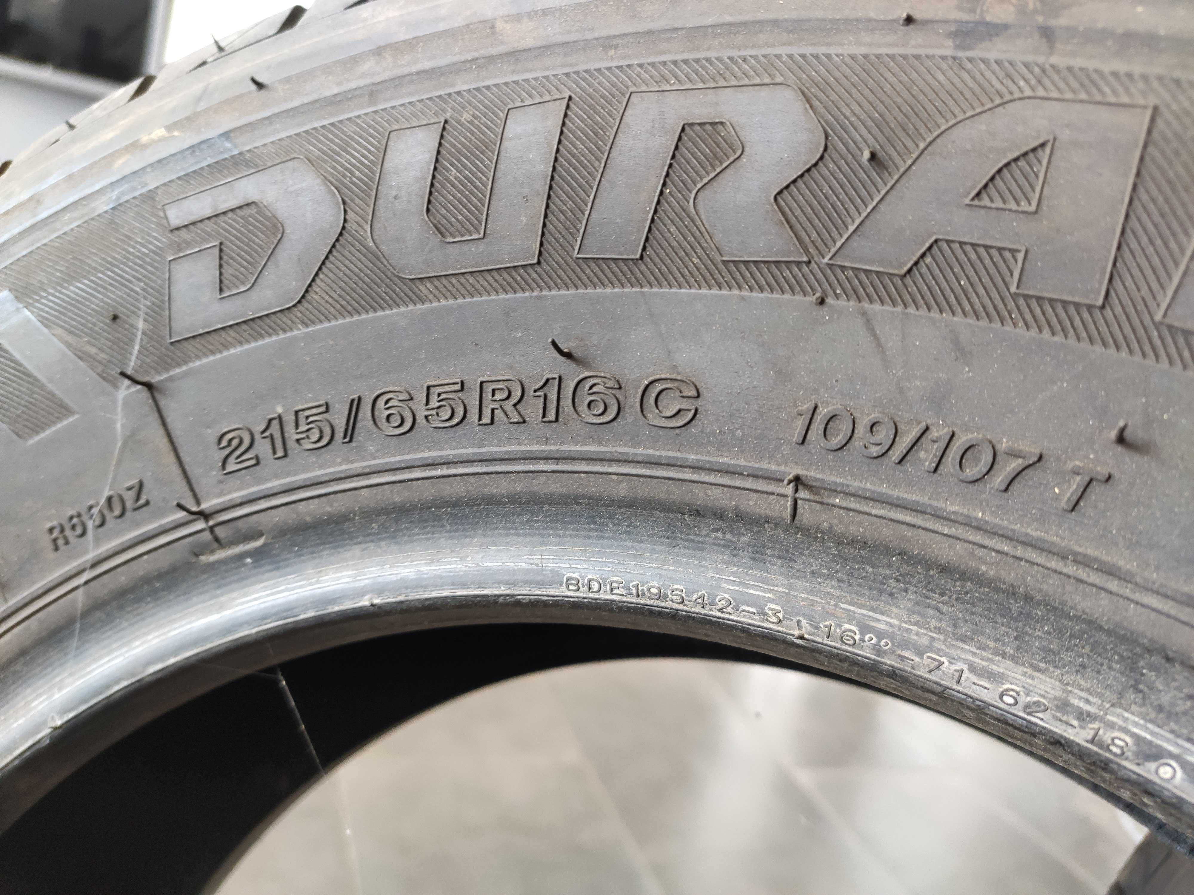 2бр Летни Гуми 215 65 16 С - Bridgestone - DOT 2021