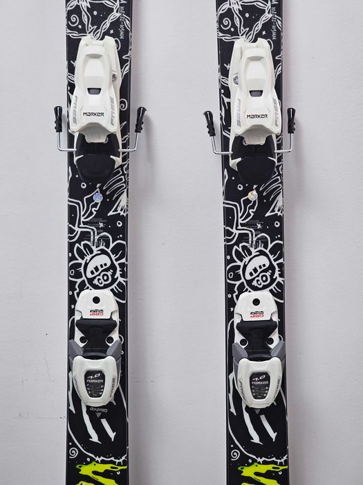 Schiuri LINE Ruckus Junior NOI 155 cm + legaturi MARKER 7.0 (2025)